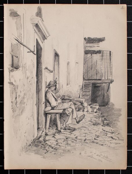 Martin Wilberg - Selzen - 1894 - Bleistiftzeichnung