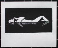 Leonhard Wachter - SLEEP - 2020 - Farblinolschnitt