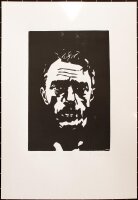 Leonhard Wachter - Neo Rauch - 2020 - Linolschnitt