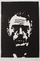 Leonhard Wachter - Neo Rauch - 2020 - Linolschnitt