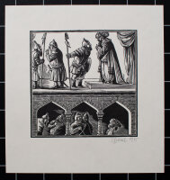 Eberhard Bauch - ohne Titel - 1975 - Holzstich