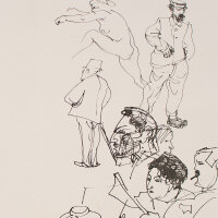 Josef Hegenbarth - Ankündigungskarte zur Ausstellung...