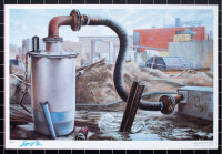 Sooki - Baustelle Berlin-Mitte - 1998 - Farboffset auf...