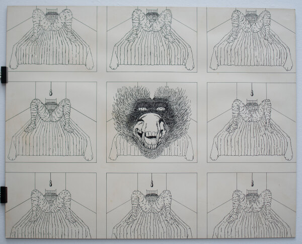 Brian Row - Hotel of 10:31 Dreams - o.J. - Tusche