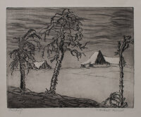 Margarete Michael-Noindl - Rauhreif - o.J. - Radierung