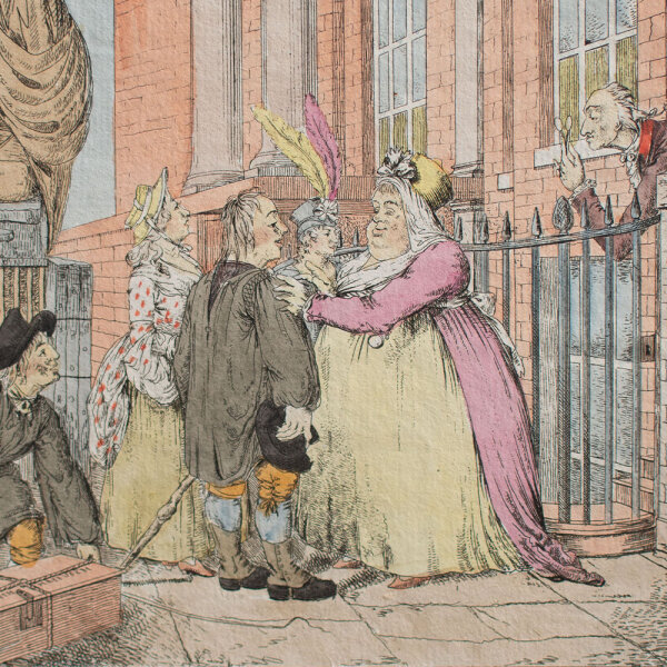 unbekannt - Elisabeth Maybusch - o.J. - aquarellierte Radierung