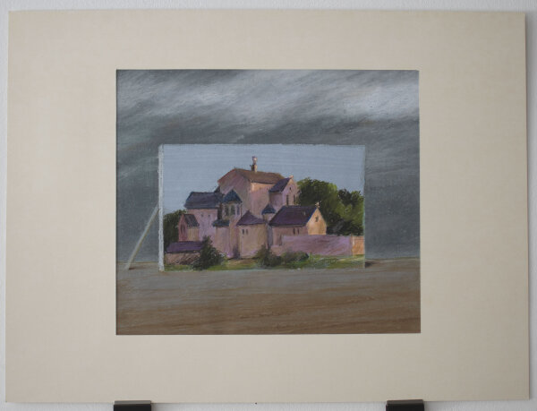 Rolf Steinhausen - Bild im Bild - 1984 - Pastell