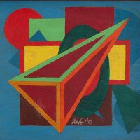 Unbekannt - Abstrakte geometrische Komposition - 2010 -...