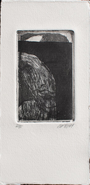Viktoria Graf - Weibliches Porträt - 2009 - Radierung