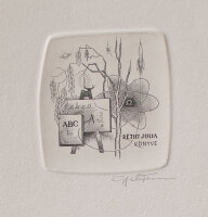 Ferenc Gal - Exlibris Réthy Julia Könyve -...