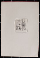 Ferenc Gal - Exlibris Réthy Julia Könyve - o.J. - Radierung