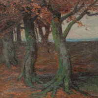 Axel Hansen - Wald - o.J. - Öl auf Leinwand