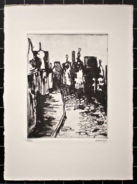 Viktoria Graf - Blumen - 2006 - Radierung