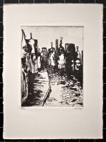 Viktoria Graf - Blumen - 2006 - Radierung