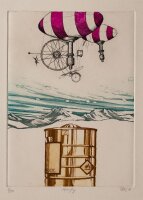 unbekannt - Meerestempel - 1983 - Farbradierung