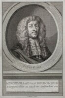 Jacobus Houbraken - Männerporträt Coenraad...