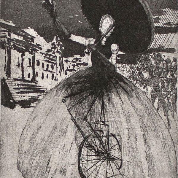 Uwe Braun - Der Ausflug - 2007 - Radierung