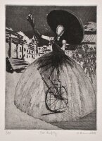 Uwe Braun - Der Ausflug - 2007 - Radierung