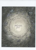 Kunth signiert - Panta rhei - o.J. - Farbstift und Tusche...