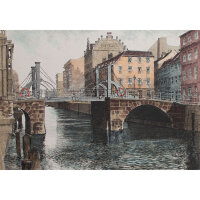 Albrechts Bruck - Berlin Jungfernbrücke - o.J. -...