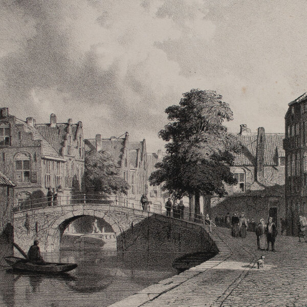 Jan Weissenbruch - Wereld Tentoowstelling te Parijs - 1855 - Lithografie