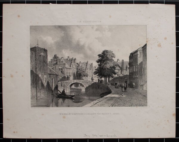 Jan Weissenbruch - Wereld Tentoowstelling te Parijs - 1855 - Lithografie