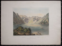 Leopold Rottmann - Königssee - o.J. - aquarellierte...