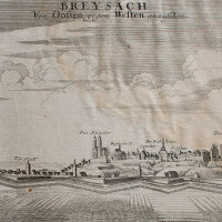 Gabriel Bodenehr der Ältere - Breysach Von Osten...