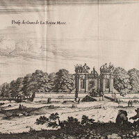 unbekannt - Cours de La Reyne Mere - o.J. - Kupferstich