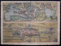 Georg Braun und Franz Hogenberg - Oitinense - Tonderensis...