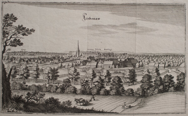 Matthäus Merian - Liebenaw - o.J. - Kupferstich