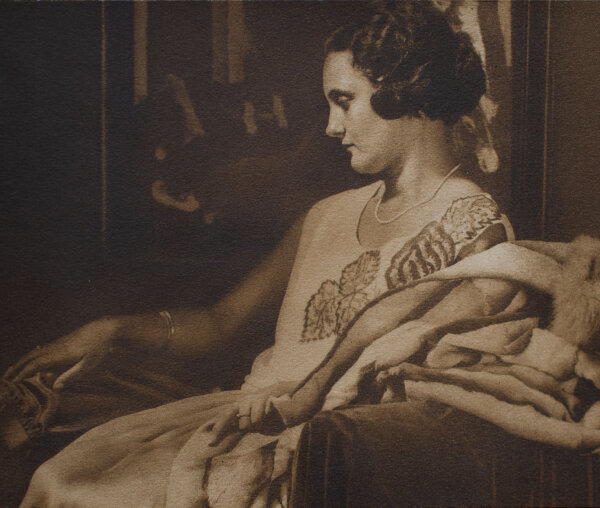 unbekannt - Frauenporträt - o.J. - Fotografie, Bromöldruck