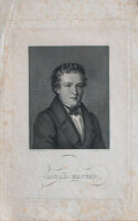 F. Wagner - Porträt Kaspar Hauser - o.J. - Stahlstich