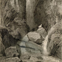 unbekannt - Dungeon Gill, Westmorland - o.J. - Stahlstich