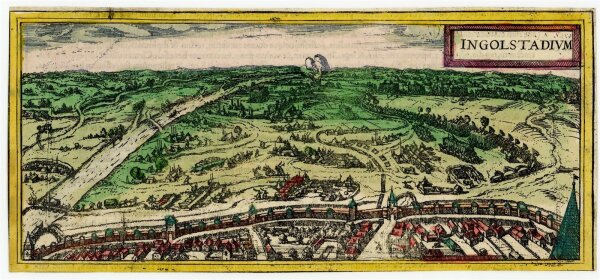 Matthäus Merian - Ingolstadium - o.J. - Kupferstich