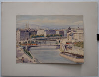 Otto Lehmann - Wien, Kaiser Franz Josephs Kai - 1946 -...