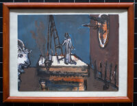 Rolf Walter - Fantastische Szenerie - 2006 - Feder,...