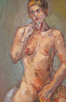 Rolf Walter - Weiblicher Akt - 2009 - Öl auf Leinwand
