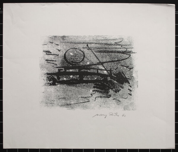 unbekannt - ohne Titel - 1962 - Lithografie