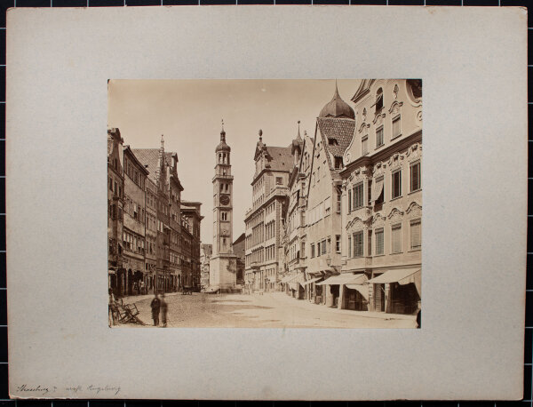 unbekannt - Perlachturm, Augsburg - o.J. - Fotografie, Abzug