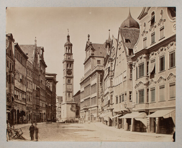 unbekannt - Perlachturm, Augsburg - o.J. - Fotografie, Abzug