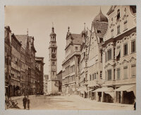 unbekannt - Perlachturm, Augsburg - o.J. - Fotografie, Abzug
