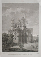 Hegi - Stifts-Kirche St. Aposteln in Köln - o.J. - Stahlstich