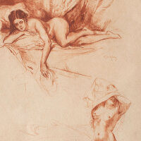 Almery Lobel Riche - Femmes nues - o.J. - Radierung mit...