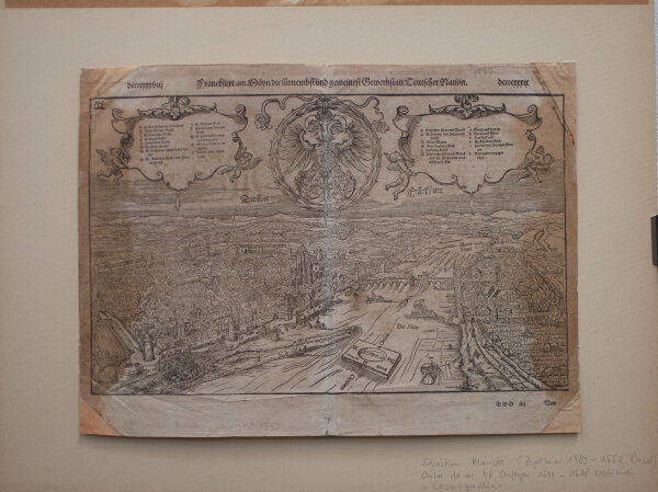 Sebastian Münster - Seite aus: Cosmographia - o.J. - Holzschnitt