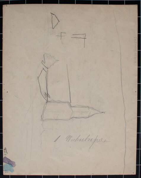 wohl Uli Huber - Boeckten (Böckten) - 1919 - Aquarell