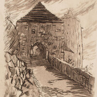 Alfred Markert - Das Bautzener Mühltor - o.J. -...