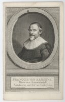 Jacobus Houbraken - Porträt Baron François...