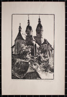 Max Kislinger - Maria Saal Kärnten - 1922 - Lithografie