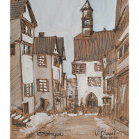 B. Schmid signiert - Öhringen, Historische...